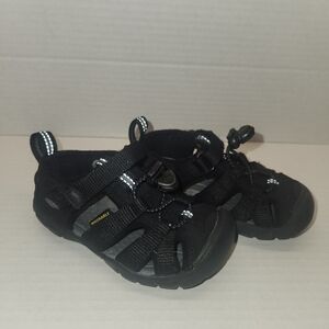 Keen Velcro Washable Sandles Toddlers Black Size 8